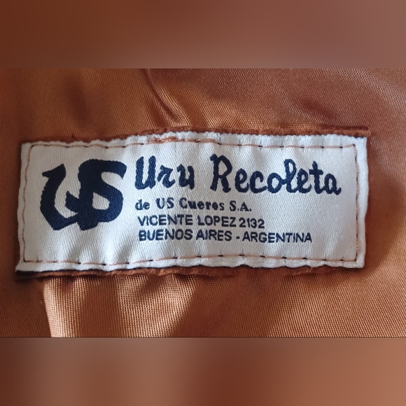 Rusty Brown Leather Jacket - Picture 4 of 4